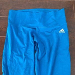 Blue Adidas Leggings